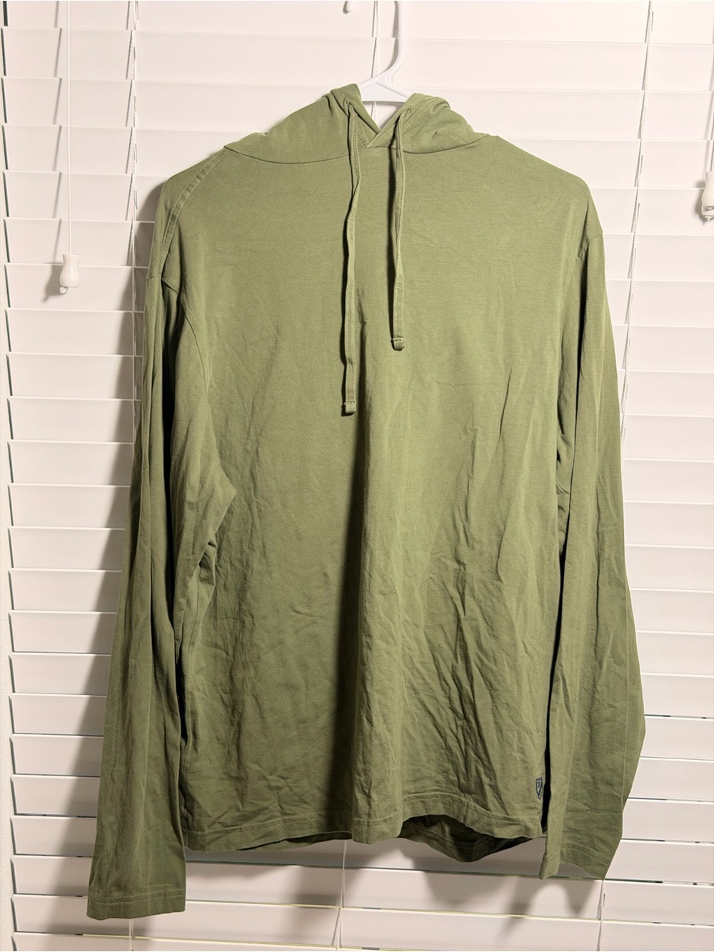 Daniel Cremieux Olive Hooded Long Sleeve Pullover